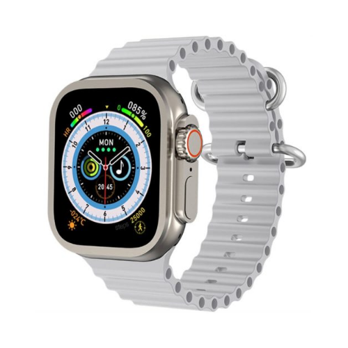 Montre ultra 2 max gris clair